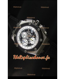 Réplique de montre Royal Oak Offshore Rubens Barrichello Audemars Piguet noire - Réplique de montre miroir 1:1