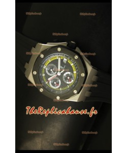 Réplique de montre Royal Oak Offshore Sebastian Buemi Audemars Piguet en titane - Réplique de montre miroir 1:1