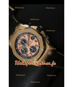 Montres THEMES Royal Oak Offshore Audemars Piguet Boîtier or rose 
