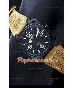 Bell and Ross BR01-94 Montre Réplique avec Boîtier PVD