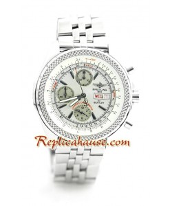 Breitling for Bentley Montre Replique - Silver