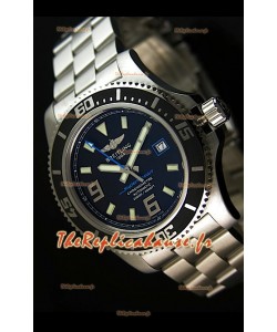 Breitling Superocean Abysse Reproduction Montre Suisse - Reproduction Exacte 1:1 - Marqueurs Bleus 44MM