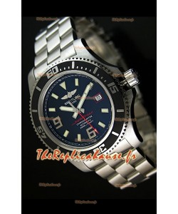 Breitling Superocean Abysse Reproduction Montre Suisse - Reproduction Exacte 1:1 - Marqueurs Rouges 44MM