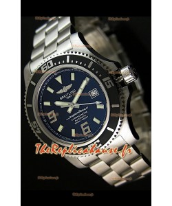Breitling Superocean Abysse Reproduction Montre Suisse - Reproduction Exacte 1:1 - Marqueurs Blancs 44MM