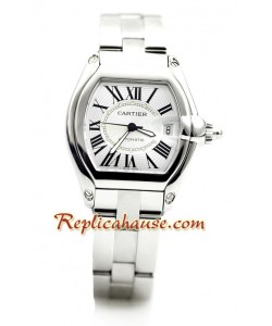 Cartier Roadster Montre Suisse Replique (Mid Sized)