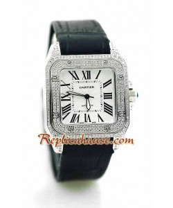 Cartier Santos 100 Montre Suisse