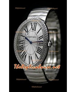 Cartier Baignoire Femme Suisse Quartz Montre avec Diamants