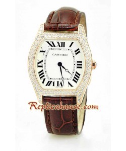 Cartier Tortue Unisex Montre Suisse Replique