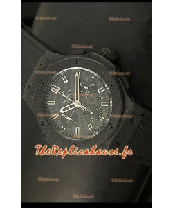 Hublot Big Bang Tout en Carbonne Reproduction Montre Suisse - Copie Exacte 1:1