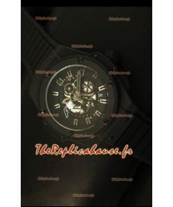 Montre à quartz suisse Hublot Big Bang King F1 45mm avec revêtement PVD