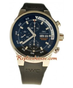 IWC Aquatimer Chronograph Cousteau Divers Montre Suisse Replique