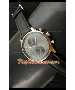IWC Portuguese Chronograph Montre Suisse en Or Rose 18K