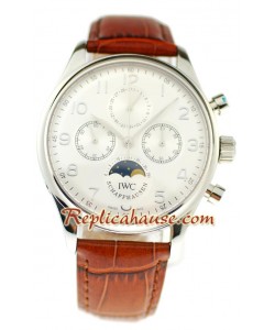 IWC Portuguese Perpetual Calander Montre Suisse Replique