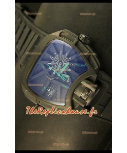 Montre japonaise Hublot Big Bang MP 02 Édition Key of Time dans boîtier en PVD