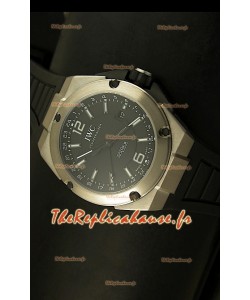 Réplique de montre suisse en titane IWC Ingenieur avec cadran noir