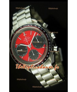 Réplique de montre suisse Omega Édition Speedmaster Racing - Cadran rouge - Réplique miroir 1:1
