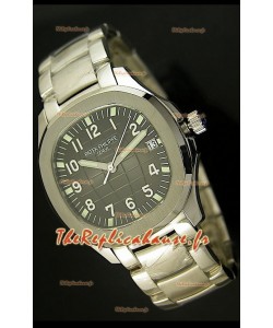Réplique de montre suisse Patek Philippe 5167 Aquanaut Jumbo - Réplique miroir du cadran gris 1:1