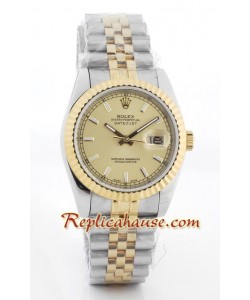 Rolex Replique Datejust Montre - Two Tone