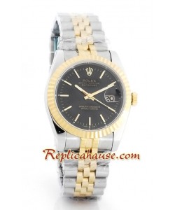 Rolex Replique Datejust Montre - Two Tone