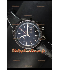 Omega Speedmaster Dark Side of the Moon - Montre suisse noire - Réplique miroir 1:1