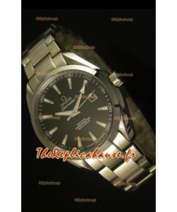 Omega Seamaster Aqua Terra Coaxiale avec cadran noir - Réplique miroir Édition ultime 1:1