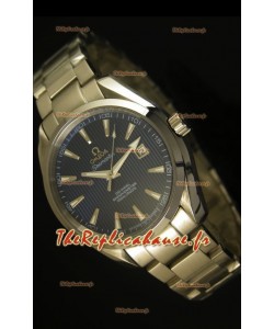 Omega Seamaster Aqua Terra Coaxiale avec cadran bleu - Réplique miroir Édition ultime 1:1