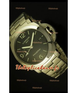 Panerai Luminor GMT PAM320 avec mouvement P.9001 - Réplique de montre ultime 1:1