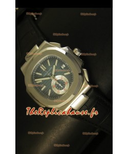 Patek Philippe Nautilus 5980 avec cadran bleu - Réplique miroir ultime 1:1