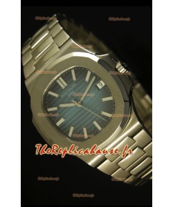 Montre suisse Patek Philippe Nautilus 5711 Jumbo bleue - Réplique miroir ultime 1:1