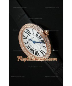 Cartier Baignoire Femmes Replica Montre en Or Rose 