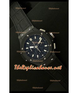 Hublot Big Bang Ceramic Montre avec Cadran Carbone - Ultime Réplique à l’Authentique 1 sur 1