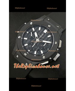 Hublot Big Bang Montre de Boîtier Céramique Cadran Carbone - 1:1 Mirror Ultimate Replica 