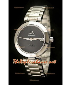 Omega Femmematic Swiss Replica Montre - Réplique à l’Authentique 1 sur 1 avec Cadran Noir