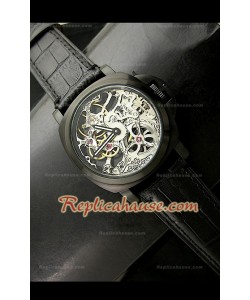 Panerai Luminor PVD Skeleton Swiss Montre