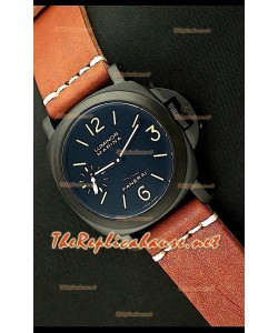 Panerai Luminor Marina Black Seal Montre Suisse avec PVD 