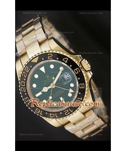 Rolex Replica GMT Masters Ceramic Bezel Montre avec Cadran Vert