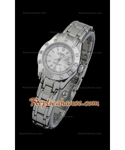 Rolex Datejust Femmes Swiss Replica Montre avec Cadran Métallique 