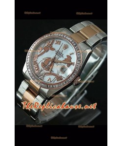 Rolex Datejust Montre Femmes Japonaise avec Boîtier Bicolore – 31 mm