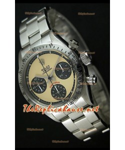 Rolex Cosmograph Daytona 6265 Cadran Crème Antique Lunette d’Acier