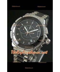 Tag Heuer Formula 1 Montre Femmes Chronographe en Noir - 1:1 Mirror Replica