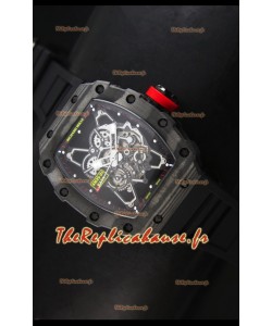 Réplique de montre suisse Édition Rafael Nadal Richard Mille RM35-01 avec index noirs