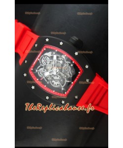 Réplique de montre suisse Richard Mille RM055 Bubba Watson noire