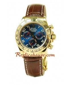 Rolex Replique Daytona Suisse Leather Montre