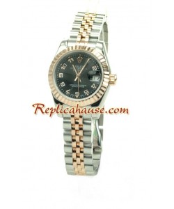 Rolex Replique Datejust Femmes Montre - Pink d' or
