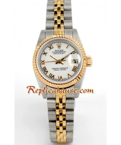 Rolex Replique DateJust - Two Tone Lady's