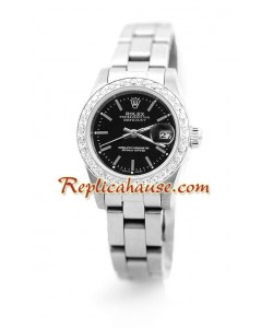 Rolex Replique DateJust - Silver Lady's