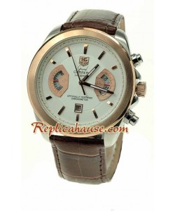 Tag Heuer Grand Carrera Leather Montre Replique