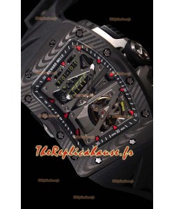 Richard Mille RM70-01 montre réplique suisse avec boîtier en carbone
