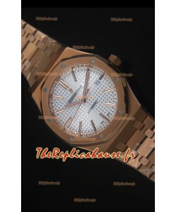 Montre en Or Rose Royal Oak 42MM Audemars Piguet - Ultimate 1:1 Mouvement 3120