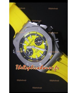 Royal Oak Offshore Diver Chronograph Audemars Piguet - 1:1 Montre Miroir Mouvement 3126